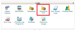 Webalizer FTP در سی پنل