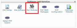 Perl Modules در سی پنل