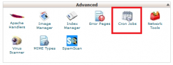 ایجاد Cron Jobs در سی پنل